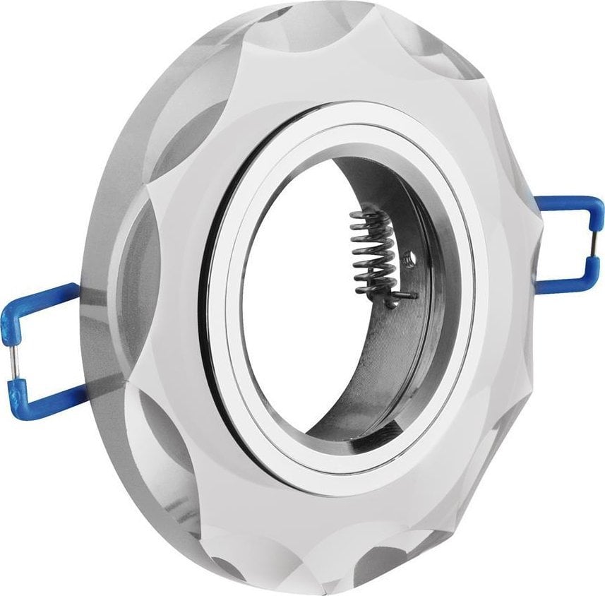 GTV Oprawa punktowa BRILLANTE szkło biały kryształ okrągła OP-OPROKR-10