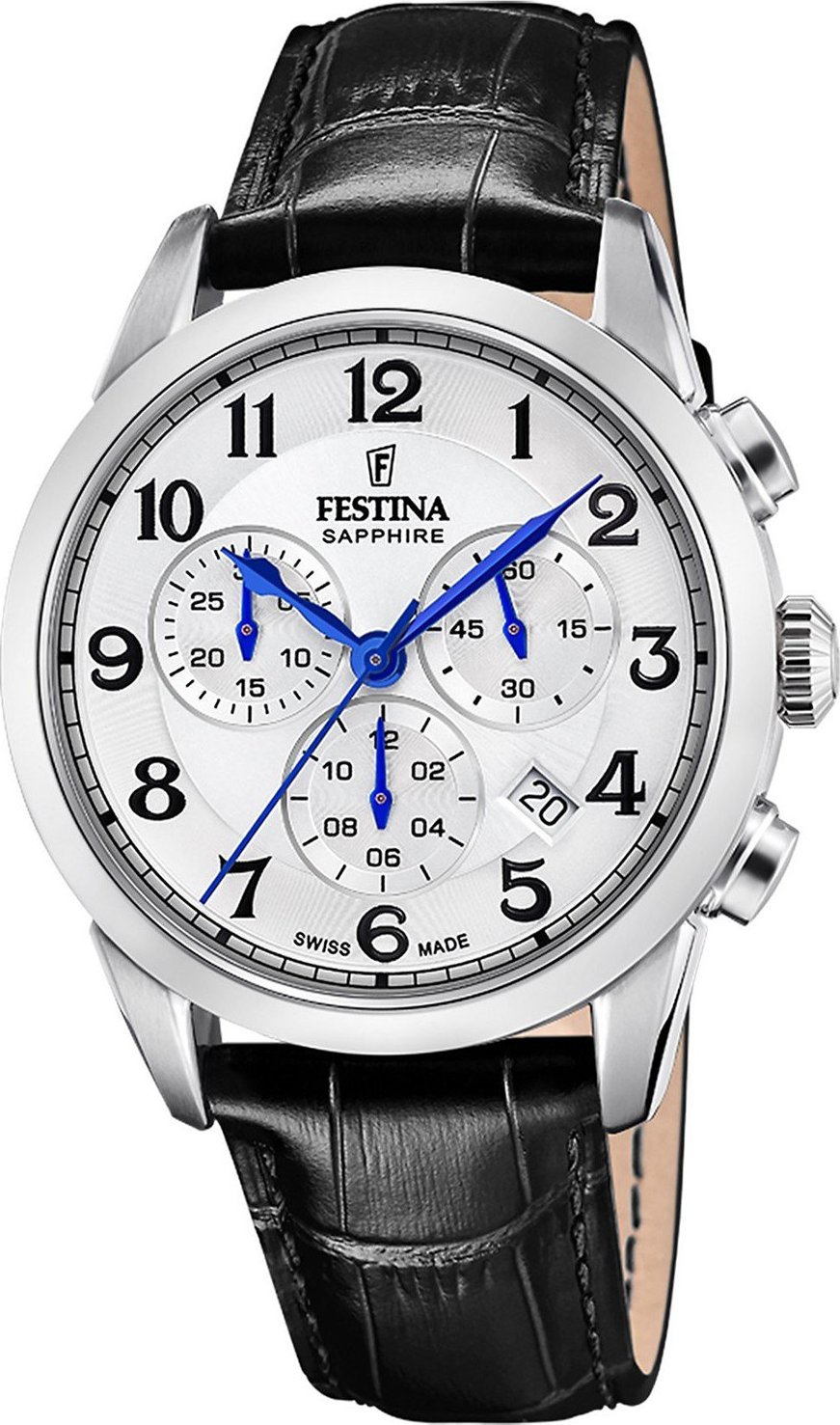 Zegarek Festina Zegarek męski Festina F20041-1 czarny