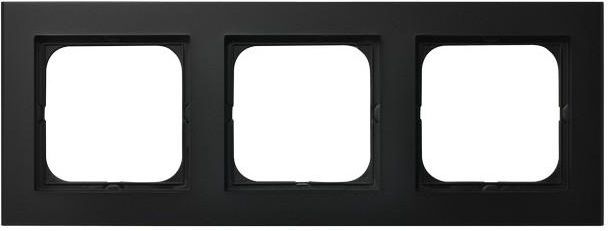 Ospel Ramka potrójna Sonata czarny metalik (R-3R/33)