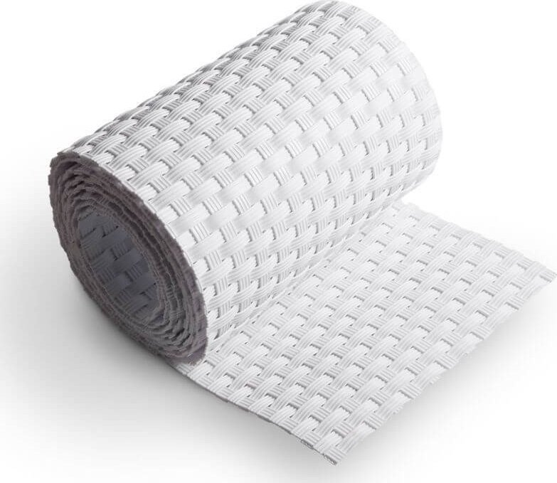 TechnoRattan Taśma Ogrodzeniowa - panelowa z TECHNORATTANU 19cm x 2,55m RD07