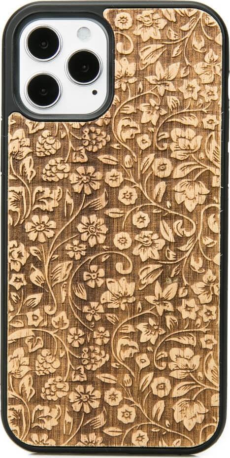 BeWood Drewniane Etui iPhone 12 / 12 Pro Polne kwiaty ANIEGRE