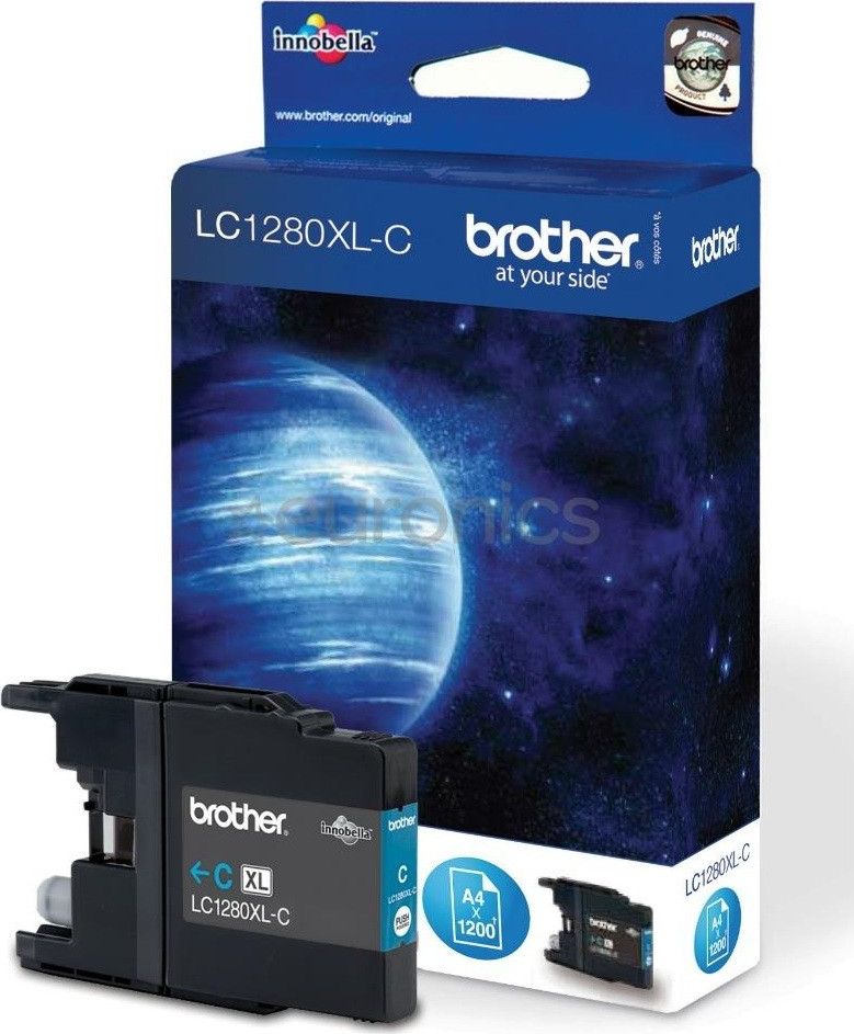 Tusz Brother Brother Tusz LC1280XL Cyan 1200 stron