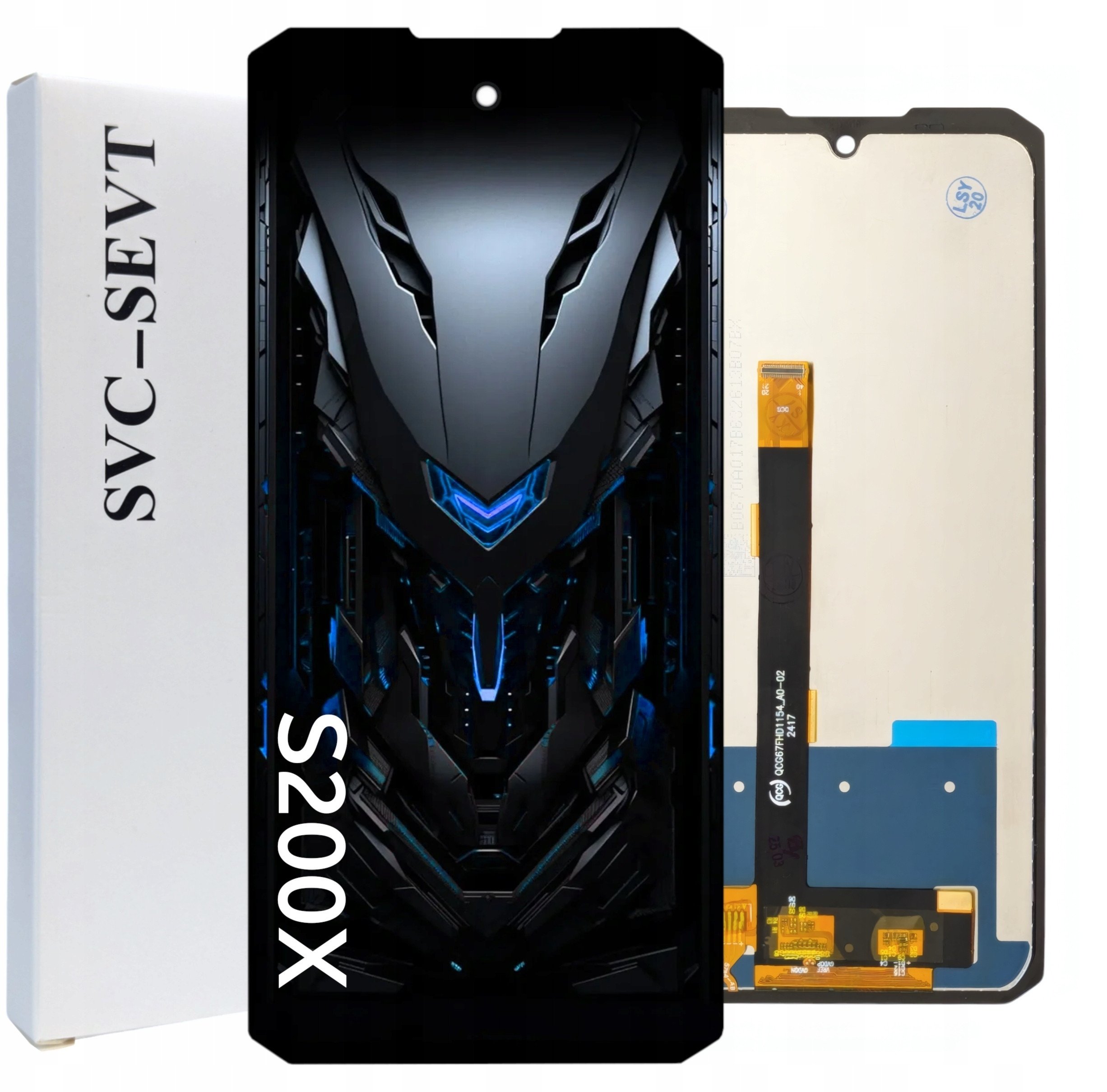 Wyświetlacz do Doogee S200X Ekran LCD Oryginał Zila (5904858351633)