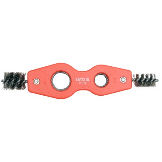 Yato Szczotka wewnętrzna do rur miedzianych 2w1 Ø=15 i 22mm (YT-63705)