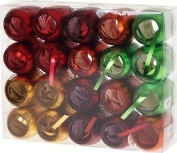 Wstążka kokon patyna 20m mix (20szt) ROZETTE