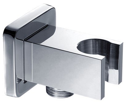 Valvex Przyłącze kątowe z uchwytem Kvadro Plus chrom (2448330)