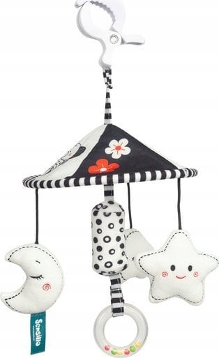 Sensillo Black&White Karuzela do wózka Gwiazdka