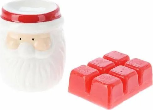 Home Styling Collection Kominek z kamionki z woskami zapachowymi, 8 cm