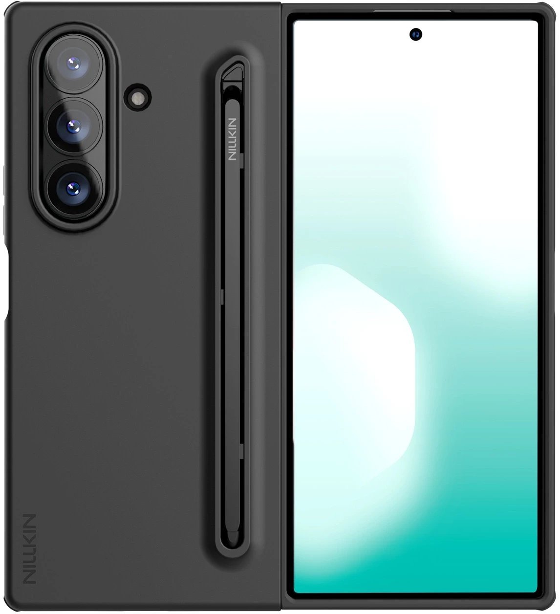 Etui Nillkin Iceblade Magnetic na Samsung Galaxy Z Flip 7 kompatybilne z MagSafe - czarne