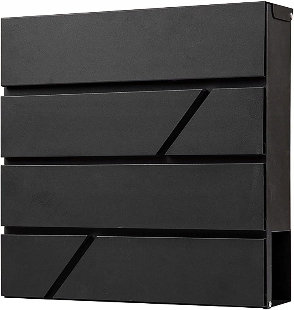 M44 SKRZYNKA POCZTOWA NA LISTY GAZETY ANTRACYT STRIP