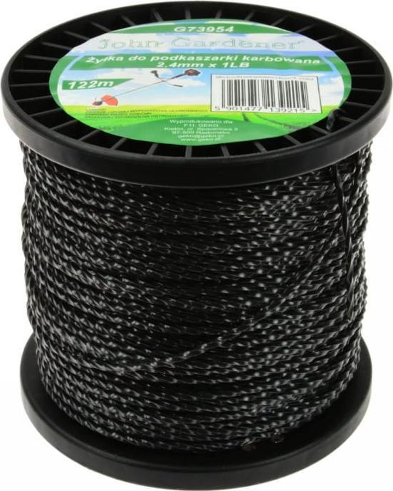 Geko ŻYŁKA DO PODKASZARKI KARBOWANA 2.4MMX1LB 122M (27) G73954 GEKO