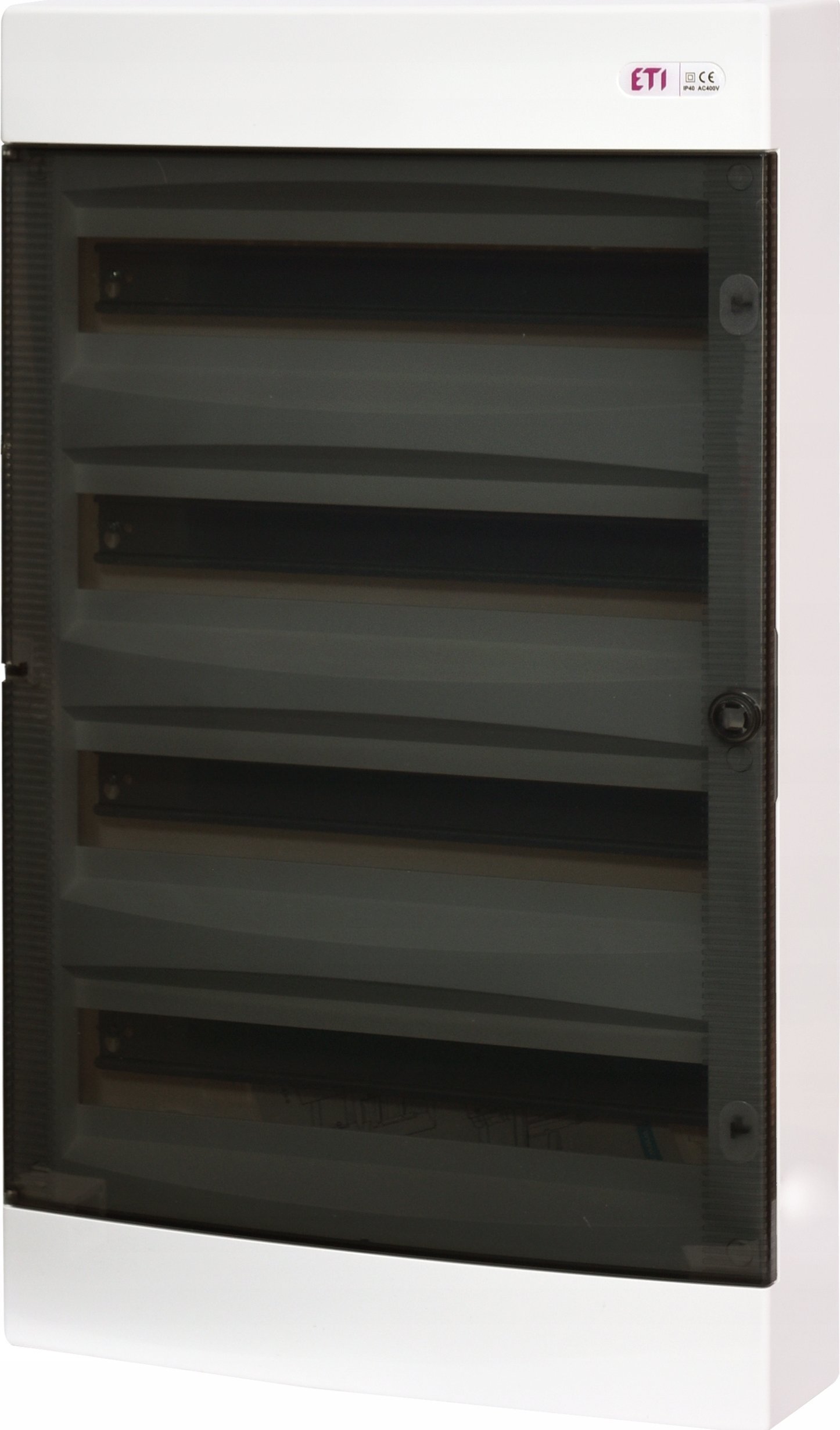 Etipo Obudowa ETI Polam 001100320 natynkowa 4x18 modułowa drzwi transparentne ECT 4x18PT-s