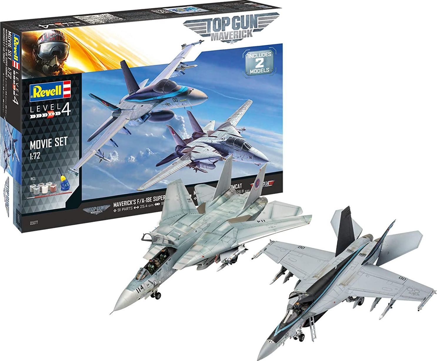Revell Revell Model Do Sklejania Top Gun 2 Movie Set