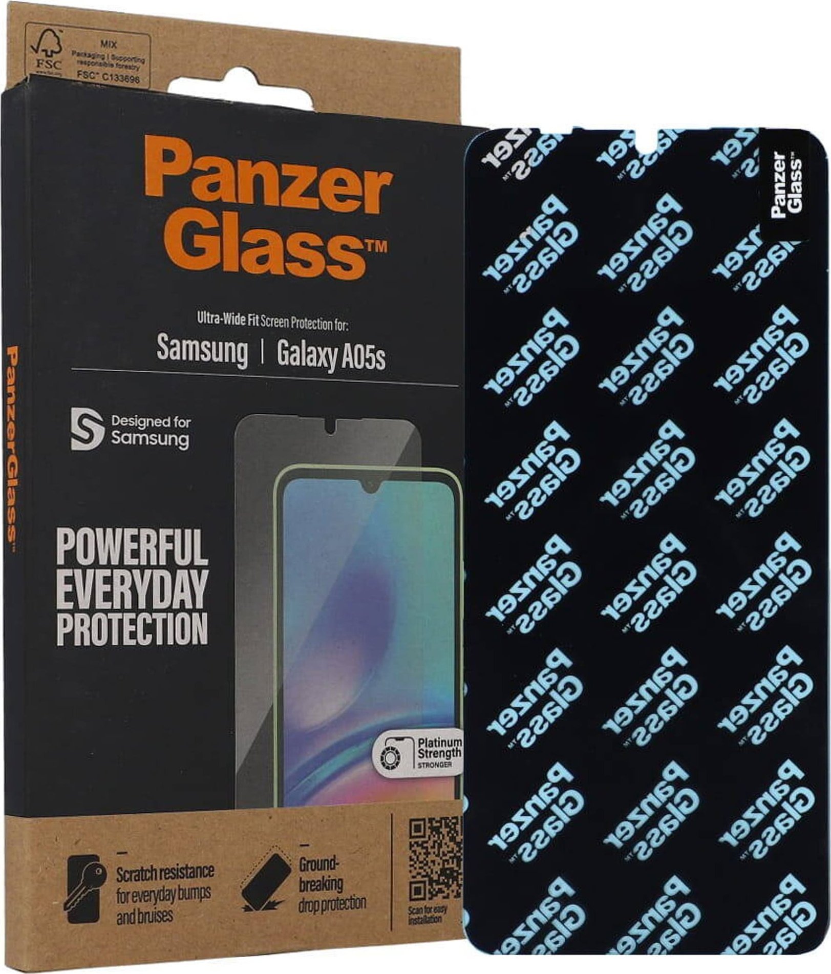 PanzerGlass Panzerglass Ultra-Wide Fit Sam A05S Screen Protection 7343
