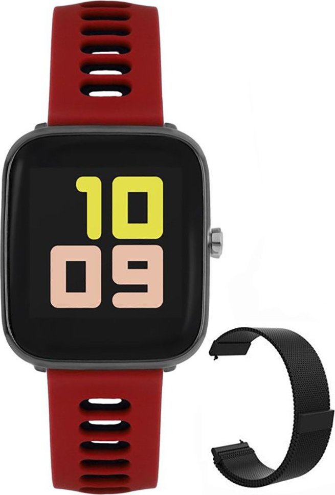 Smartwatch Vector Smart Smartwatch męski Vector Smart VCTR-33-03RD czerwony pasek