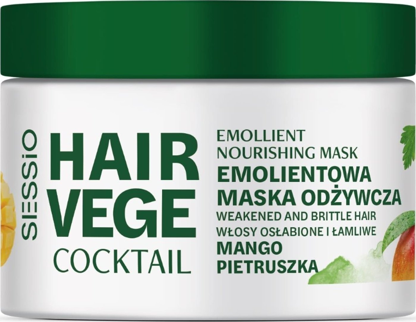 Chantal CHANTAL SESSIO HAIR VEGE Maska mango&pietr.250m