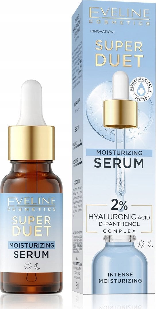 Super Duet serum do twarzy nawilżające Kwas Hialuronowy 18ml