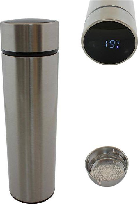 Athletic AG285F TERMOS KUBEK TERMICZNY LCD SREBRNY 500ml uniwersalny