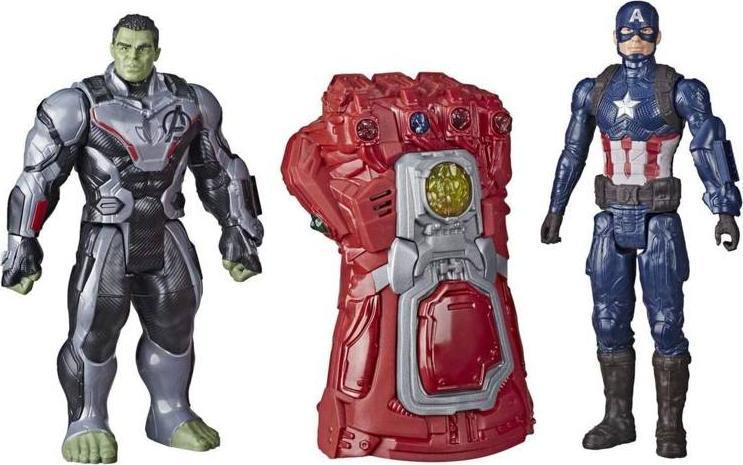 Figurka Hasbro HASBRO ZESTAW FIGUREK + RĘKAWICA AVENGERS E6072