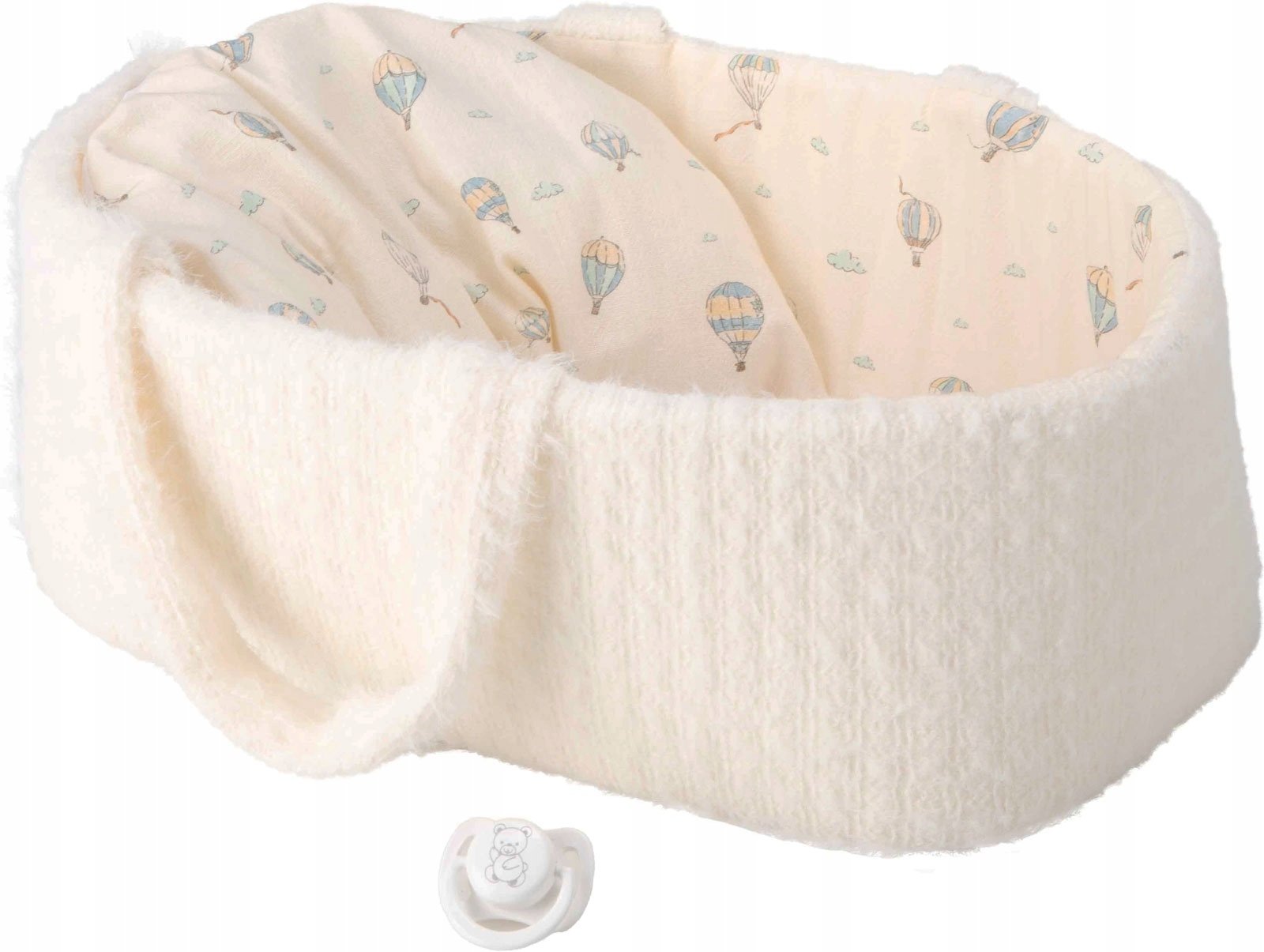 Kiti Arias realistyczna lalka niemowlęca chłopiec 33 cm z białym nosidłem