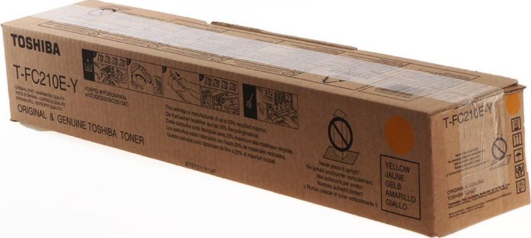 Toner Toshiba T-FC210E Yellow Oryginał (6AJ00000168)