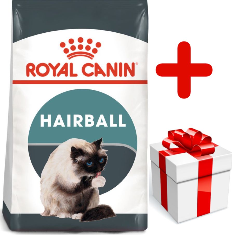 Royal Canin ROYAL CANIN Hairball Care 10kg karma sucha dla kotów dorosłych, eliminacja kul włosowych + niespodzianka dla kota GRATIS!
