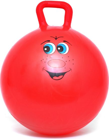 SMJ sport Piłka do skakania BL010 55 cm czerwona uniwersalny