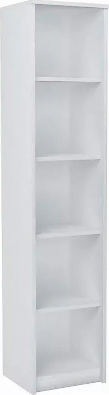 Elior Biały regał na książki do salonu - Ruler 3X