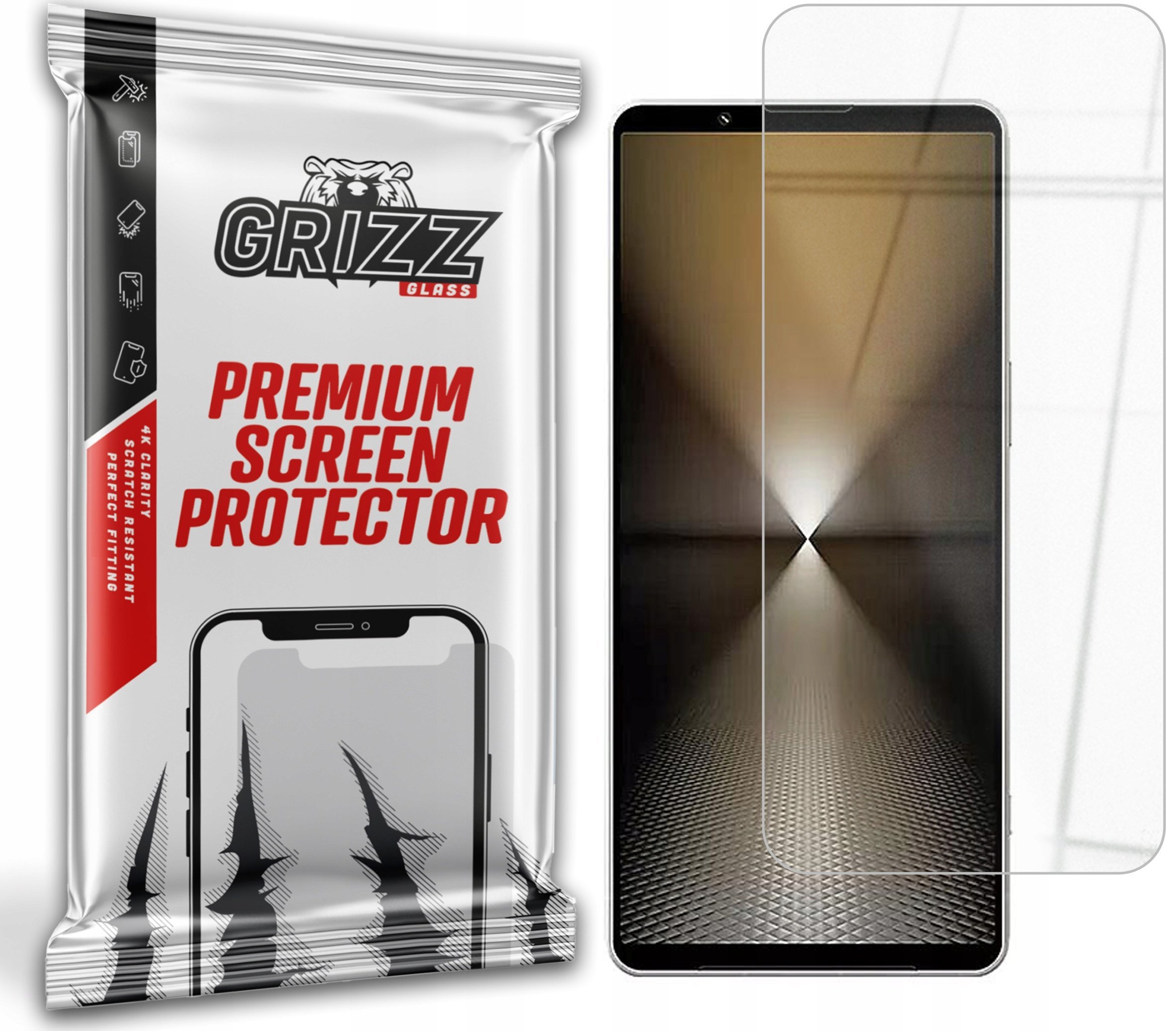 GrizzGlass Szkło hybrydowe GrizzGlass HybridGlass do Sony Xperia 1 VI