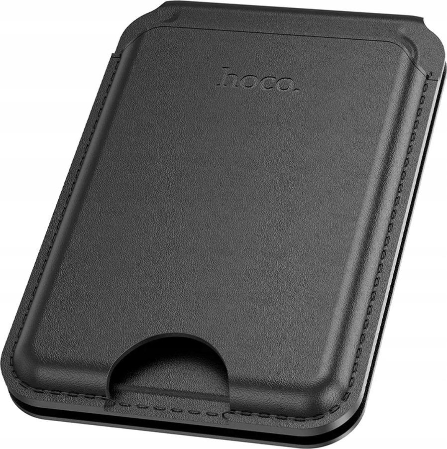 Hoco HOCO portfel magnetyczny na karty kompatybilny z MagSafe GT3 czarny