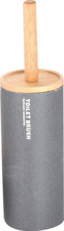 Bisk Szczotka do WC stojąca szary (BI077842/ALL)