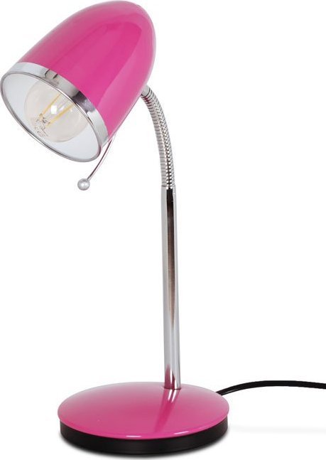 Lampka biurkowa Lumes różowa (E19746K-MT-200 RÓŻOWYK-MT-200-ROZOWY)