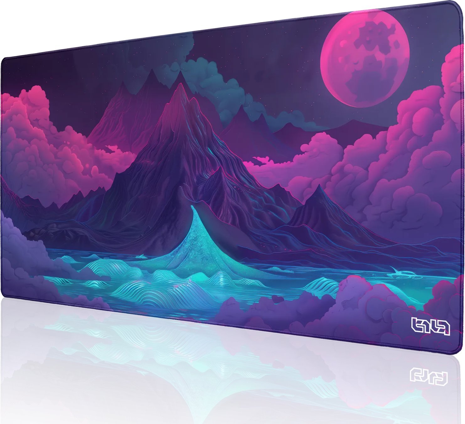 Podkładka Tilt PODKŁADKA POD MYSZKĘ XXL Abstrakcyjne Wzgórza 100x50 TILT Antypoślizgowa