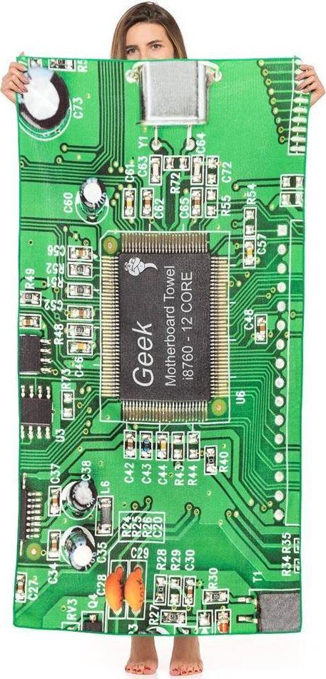 Upominkarnia Ręcznik kąpielowy INFORMATYKA - Płyta główna