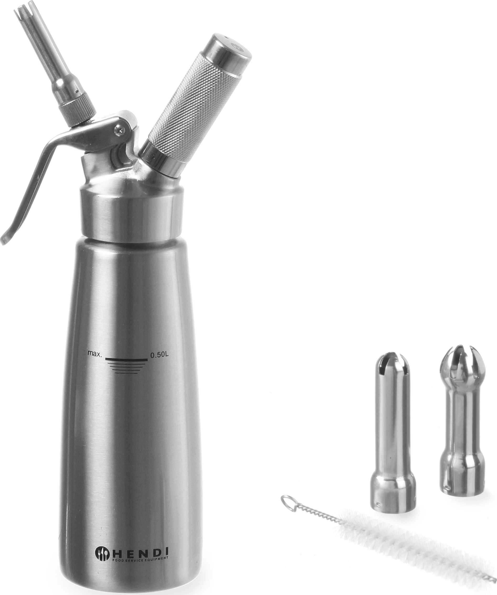 Hendi Syfon do bitej śmietany Profi Line 0,5l - Hendi 588017 Syfon do bitej śmietany Profi Line 0,5l - Hendi 588017