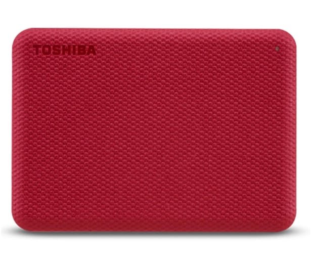 Dysk zewnętrzny HDD Toshiba Canvio Advance 4TB Czerwony (HDTCA40ER3CA)