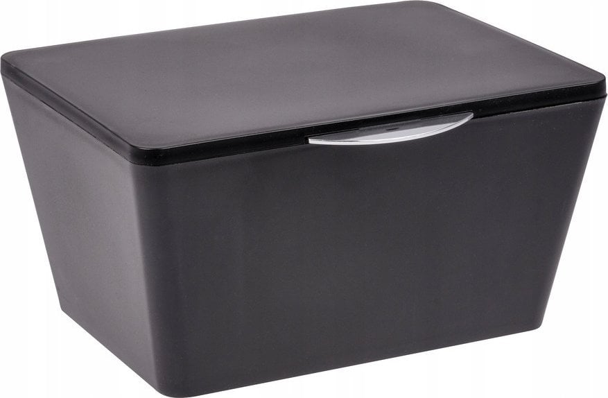 AmeliaHome Pojemnik do przechowywania BRASIL, organizer - kolor czarny, WENKO