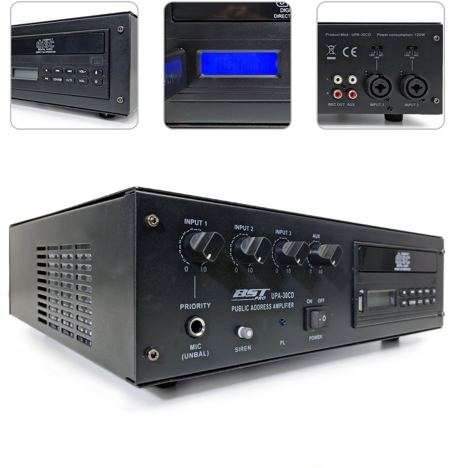 Wzmacniacz 30W UPA30CD BST one size