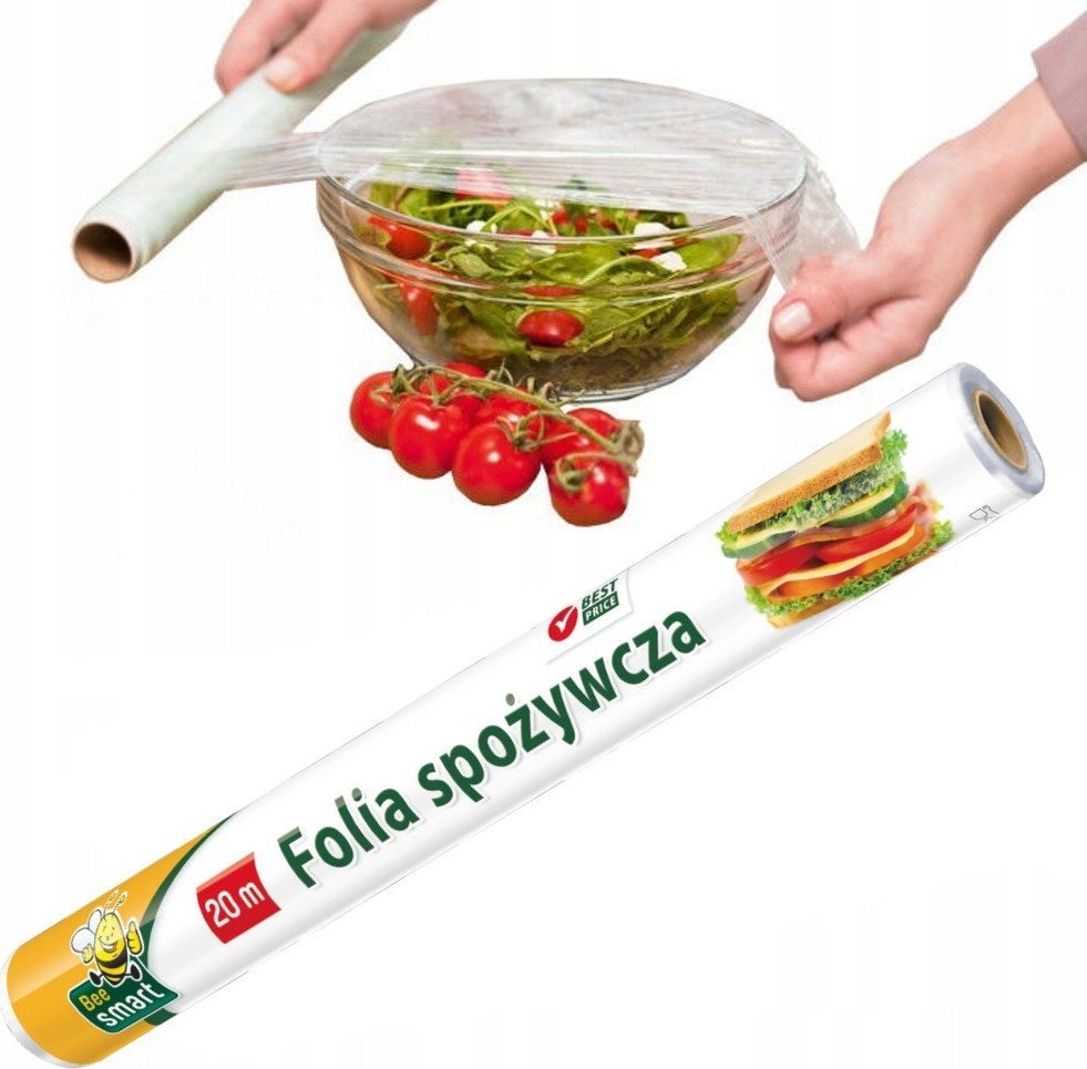 Paclan Folia PE spożywcza samoklejąca stretch 20m gruba