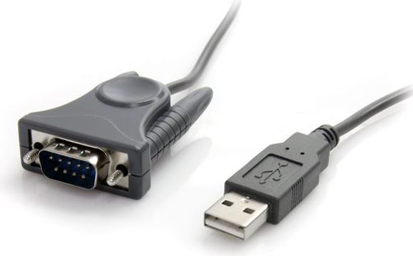 Kabel USB StarTech USB-A - DB-9 0.9 m Szary (ICUSB232DB25)