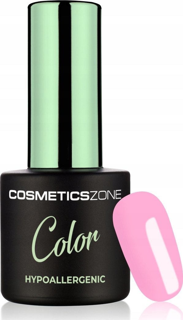 Cosmetics Zone Cosmetics Zone Lakier hybrydowy hipoalergiczny różowy 7ml Pink-me Girl A005