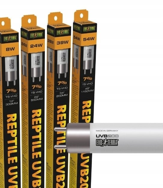 Reptile UVB200, świetlówka T5, do terrarium, 24 W, 55 cm