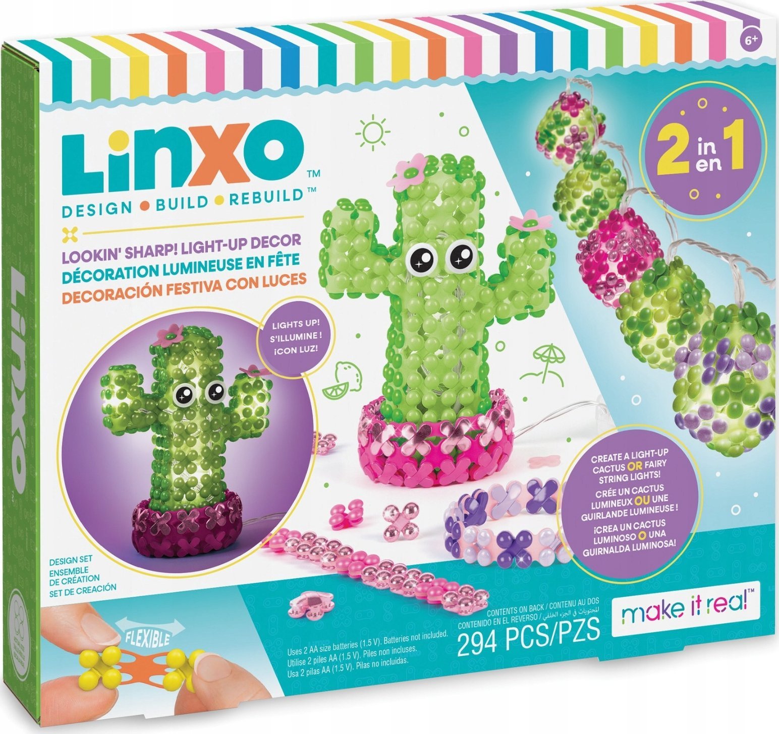 Make it real MAKE IT REAL LinXo Decor set Sharp Light Up