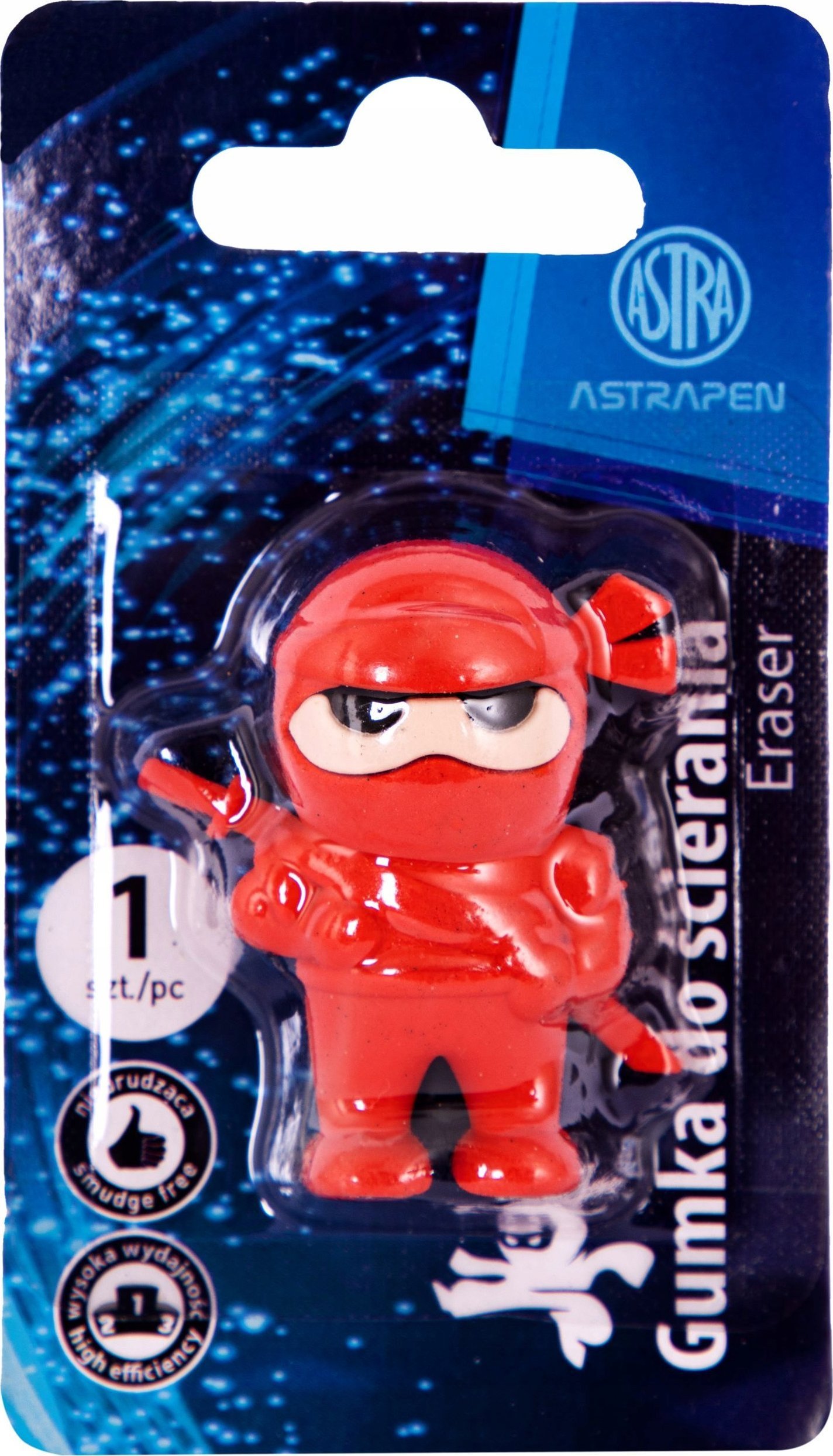 Teka Gumka w kształcie Ninja ASTRA