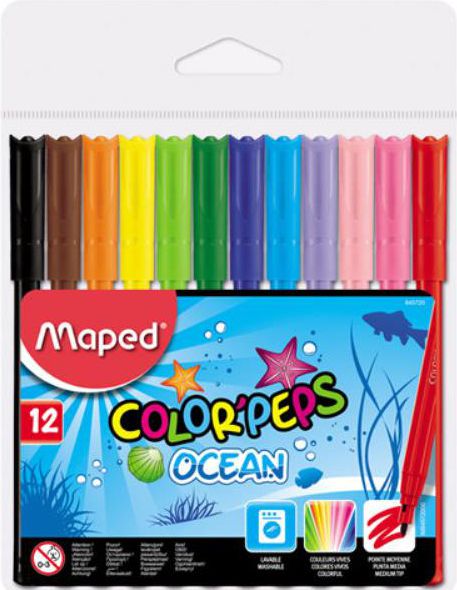 Corex Flamastry 12kol Color'peps Ocean (845720 COREX)