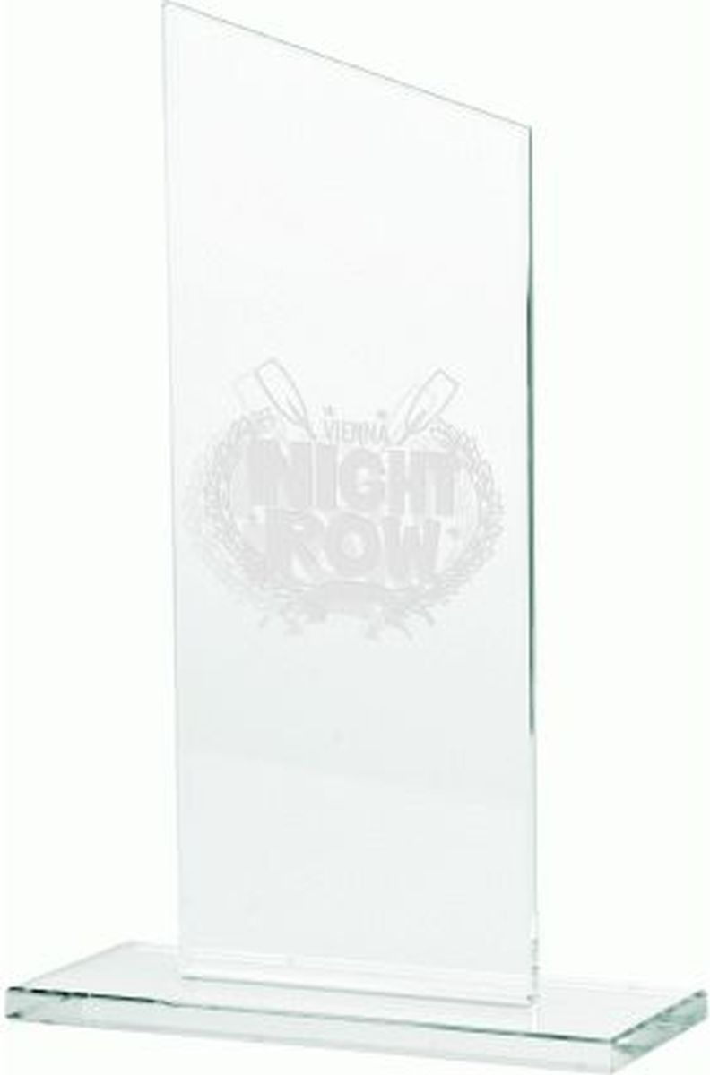 Victoria Sport Trofeum szklane grawerowane