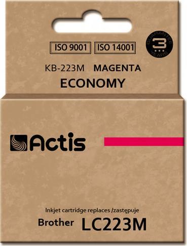 Tusz Actis Tusz ACTIS KB-223M (zamiennik Brother LC223M Standard 10 ml czerwony)