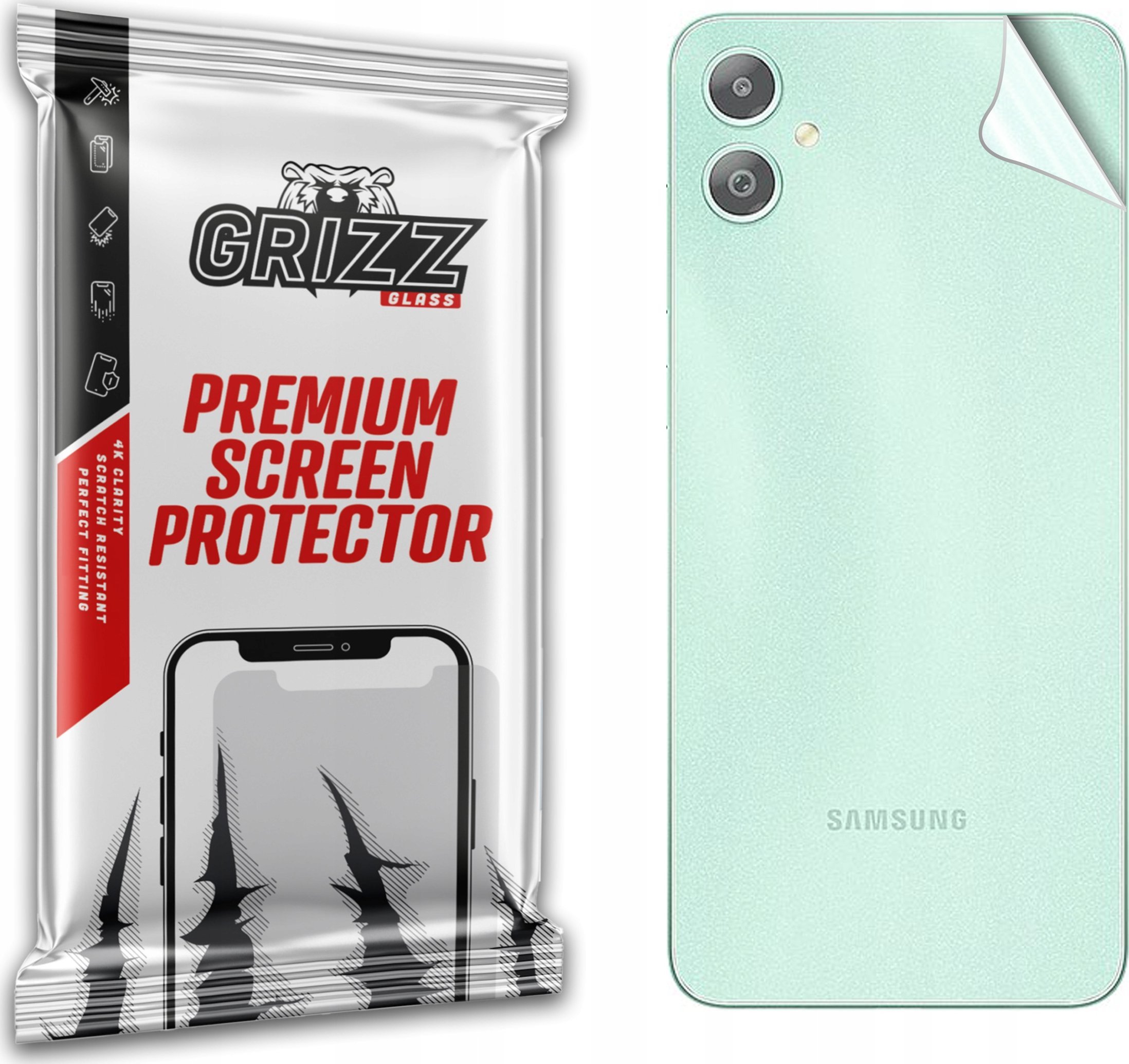 GrizzGlass Folia na tył GrizzGlass SatinSkin do Samsung Galaxy M05