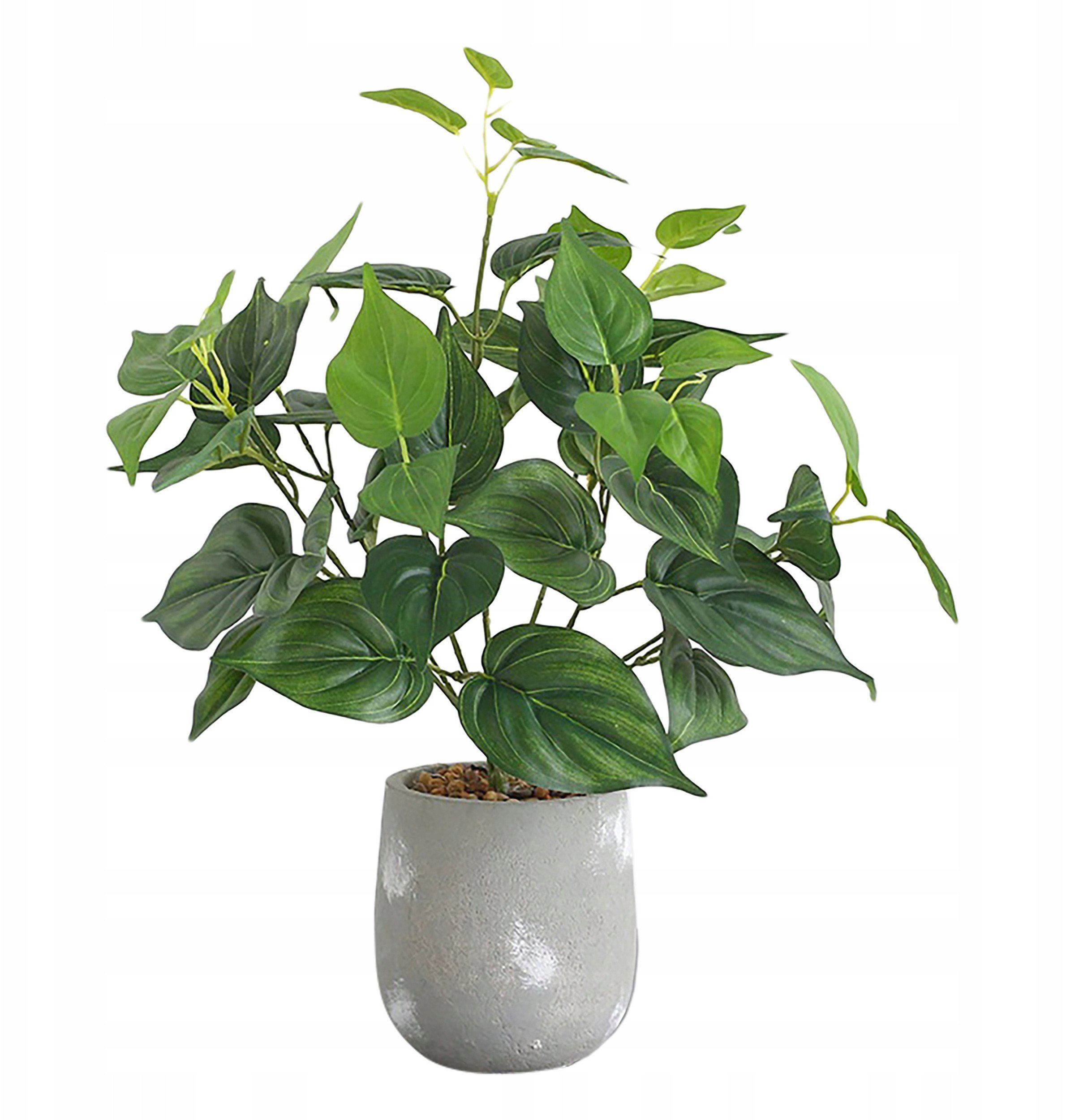 SZTUCZNA Roślina W DONICZCE REALISTYCZNA 38cm FILODENDRON do DOMU BIURA