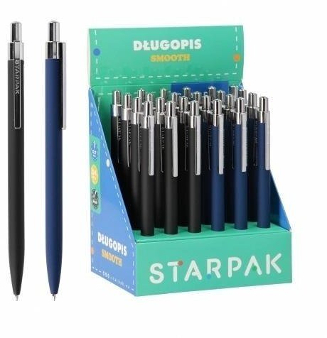 Długopis automatyczny metalowy Smooth (24szt)